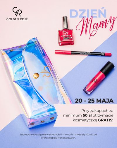 Promocje Perfumy i kosmetyki w Łobżenica | Dzień mamy  de Golden Rose | 23.05.2024 - 25.05.2024