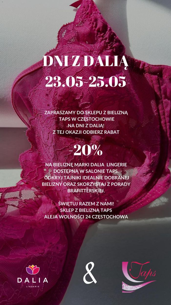 Katalog Dalia w: Warszawa | - 20%  | 24.05.2024 - 25.05.2024