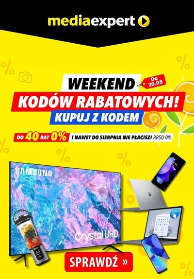 Promocje Elektronika i AGD w Łąck | Weekend kodów rabatowych ! de Media Expert | 25.05.2024 - 8.06.2024