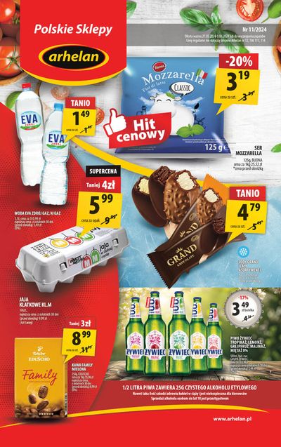 Promocje Supermarkety w Milejczyce | Nr 11/2024 de Arhelan | 27.05.2024 - 10.06.2024