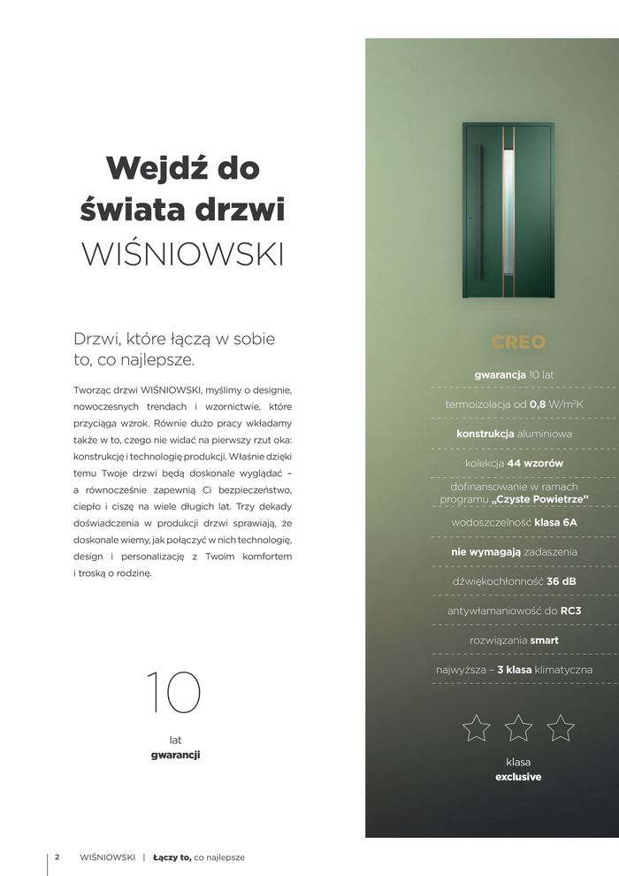 Katalog Wiśniowski | Exterior doors  | 27.05.2024 - 31.08.2024