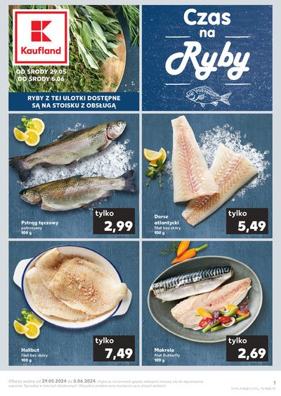 Katalog Kaufland w: Swarzędz |  Czas na ryby !  | 28.05.2024 - 11.06.2024