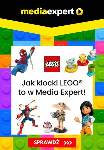 Promocje Elektronika i AGD w Bobrowo | Jak klocki LEGO® to w Media Expert! de Media Expert | 29.05.2024 - 12.06.2024