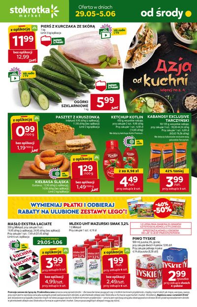 Promocje Supermarkety w Frombork | Azja od kuchni  de Stokrotka | 29.05.2024 - 5.06.2024