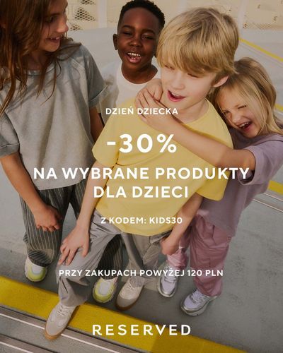 Promocje Ubrania, buty i akcesoria w Libusza | - 30% de Reserved | 29.05.2024 - 13.06.2024