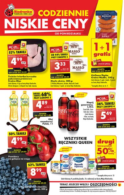 Promocje Supermarkety w Drohiczyn | Biedronka gazetka de Biedronka | 30.05.2024 - 13.06.2024