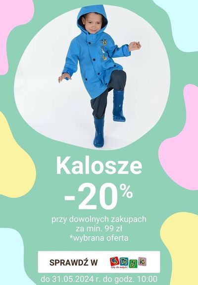 Promocje Dzieci i zabawki w Lisia Góra | Kalosze -20% de Smyk | 29.05.2024 - 31.05.2024
