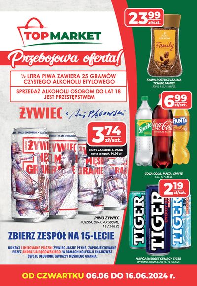 Katalog Polska Grupa Supermarketów w: Góra Kalwaria | Przebojowa oferta! | 6.06.2024 - 16.06.2024