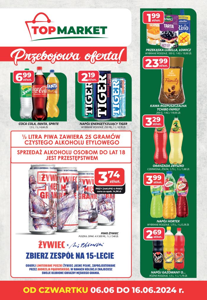 Katalog Polska Grupa Supermarketów w: Pilawa | Przebojowa oferta | 6.06.2024 - 16.06.2024