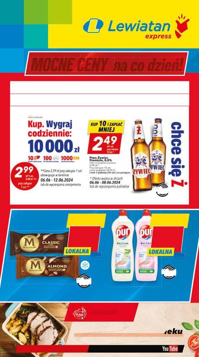 Promocje Supermarkety w Krosnowice |  Lewiatan gazetka de Lewiatan | 4.06.2024 - 18.06.2024
