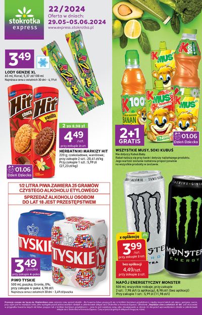 Promocje Supermarkety w Frombork | Stokrotka gazetka de Stokrotka | 29.05.2024 - 5.06.2024