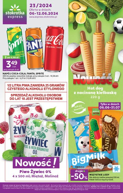 Promocje Supermarkety w Zaklików | Stokrotka gazetka de Stokrotka | 6.06.2024 - 12.06.2024