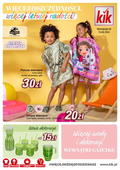 Promocje Ubrania, buty i akcesoria w Libusza | Więcej letniej radości! de KIK | 7.06.2024 - 21.06.2024