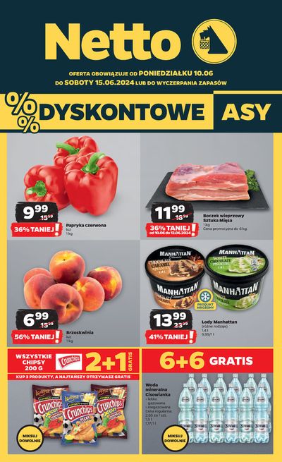 Promocje Supermarkety w Długołęka | Netto gazetka de Netto | 9.06.2024 - 15.06.2024