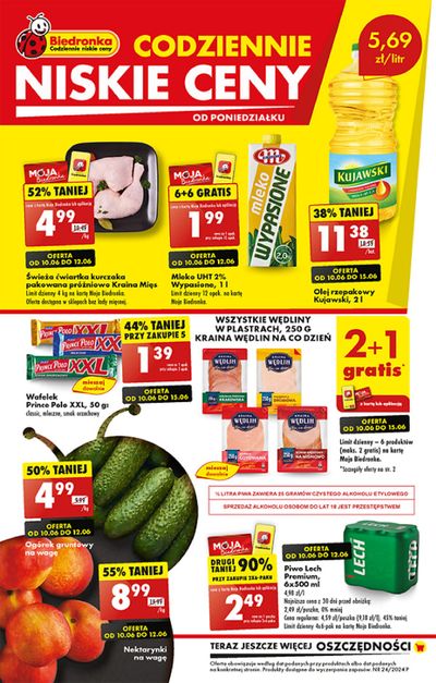 Promocje Supermarkety w Czarna | Codziennie niskie Ceny ! de Biedronka | 10.06.2024 - 24.06.2024