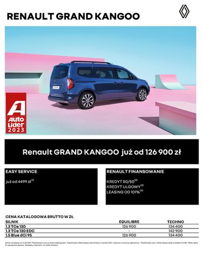 Katalog Renault w: Łódź | Renault Grand Kangoo | 14.06.2024 - 14.06.2025