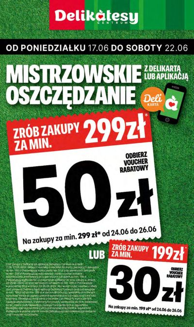 Promocje Supermarkety w Kobylin Borzymy | Delikatesy Centrum gazetka de Delikatesy Centrum | 17.06.2024 - 23.06.2024