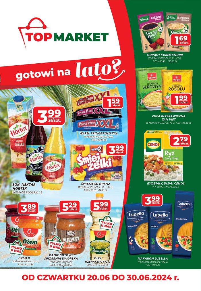 Katalog Polska Grupa Supermarketów w: Warszawa | Gotowi na Lato  | 20.06.2024 - 30.06.2024