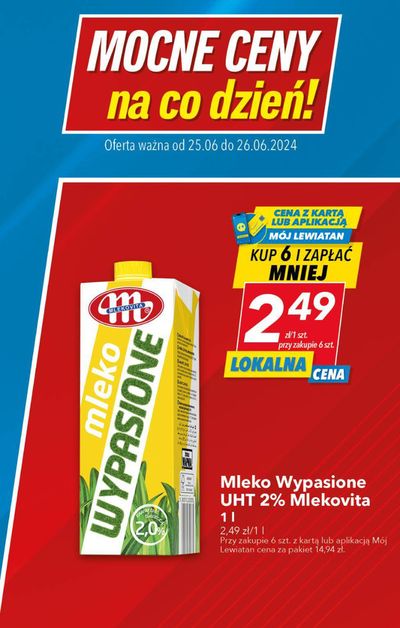 Promocje Supermarkety w Lipnica Wielka | Aktualne oferty i promocje de Lewiatan | 26.06.2024 - 10.07.2024