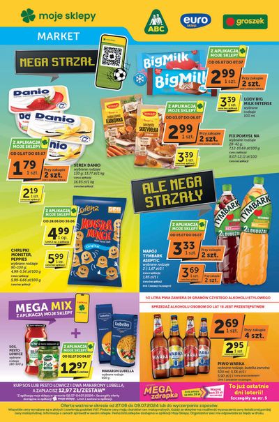 Promocje Supermarkety w Lipnica Wielka | Szeroki wybór ofert de Groszek | 27.06.2024 - 11.07.2024