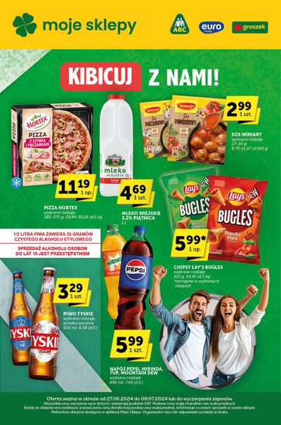 Promocje Supermarkety w Lipnica Wielka | Ekskluzywne okazje de Groszek | 27.06.2024 - 11.07.2024