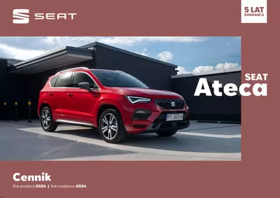 Katalog Seat w: Katowice | SEAT Ateca - Katalog i cennik | 3.07.2024 - 3.07.2025