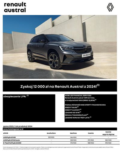 Katalog Renault w: Łódź | Nowe oferty do odkrycia | 4.07.2024 - 4.07.2025