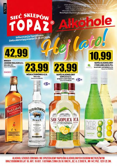 Katalog Topaz w: Lublin | Świetna oferta dla wszystkich klientów | 1.07.2024 - 31.07.2024