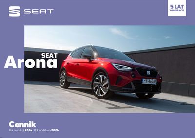 Katalog Seat w: Łódź | SEAT Arona - Katalog i cennik | 11.07.2024 - 11.07.2025