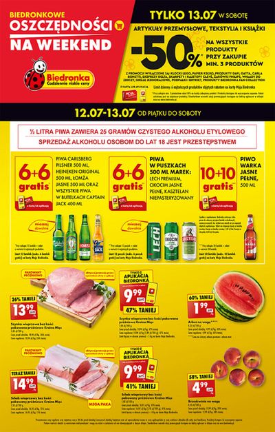 Promocje Supermarkety w Wrocław | Najlepsze oferty dla wszystkich łowców okazji de Biedronka | 13.07.2024 - 27.07.2024