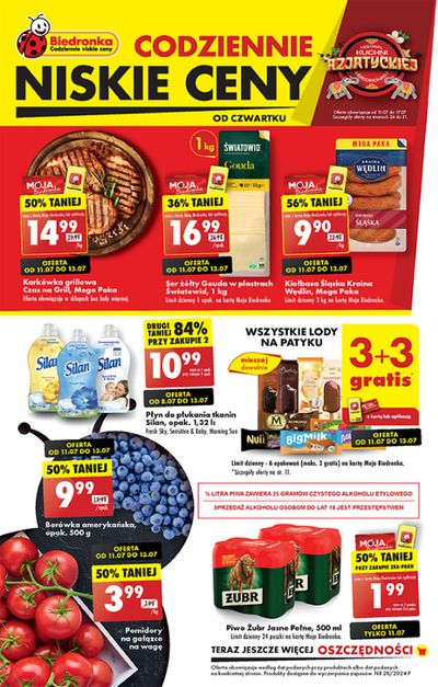 Promocje Supermarkety w Wrocław | Ekskluzywne oferty dla naszych klientów de Biedronka | 13.07.2024 - 27.07.2024