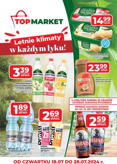 Katalog Top Market w: Lublin | Letnie klimaty w każdym łyku! | 15.07.2024 - 29.07.2024