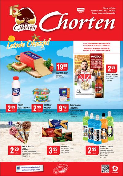 Promocje Supermarkety w Nowy Dwór Mazowiecki | Najlepsze oferty i rabaty de Chorten | 16.07.2024 - 30.07.2024