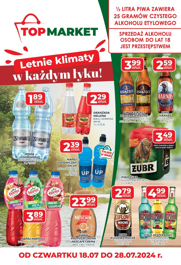 Katalog Polska Grupa Supermarketów | Letnie klimaty | 18.07.2024 - 28.07.2024