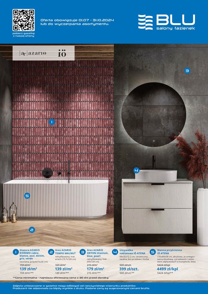 Katalog Blu | BLU salony łazienek | 18.07.2024 - 31.10.2024