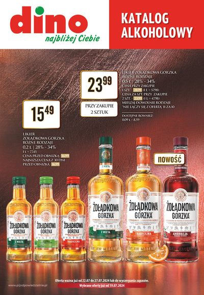 Katalog Dino w: Legnica | Dino Katalog alkoholowy / lipiec 2024 | 22.07.2024 - 27.07.2024