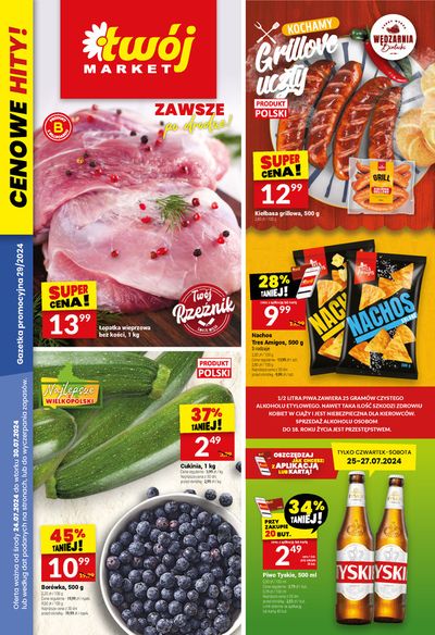 Katalog Twój Market w: Włocławek | Cenowe Hity!  | 24.07.2024 - 30.07.2024