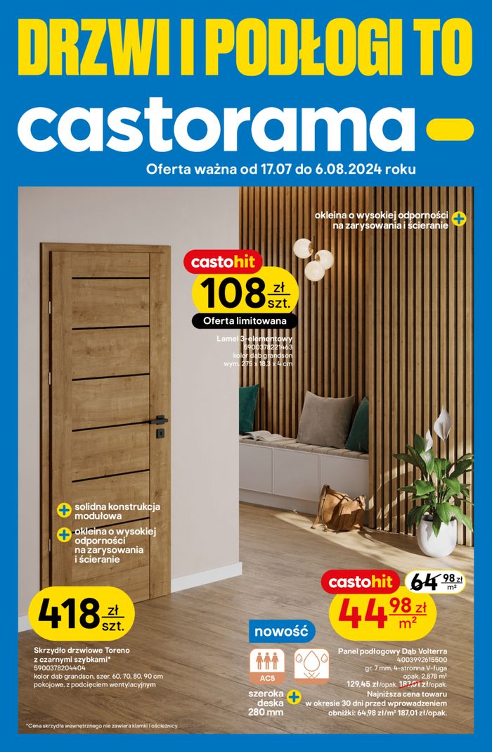 Katalog Castorama w: Poznań | Oferta ważna od 17.07 do 6.08.2024 roku | 23.07.2024 - 6.08.2024