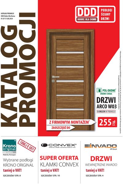 Promocje Budownictwo i ogród w Wrocław |  Katalog promocji de DDD | 24.07.2024 - 7.08.2024