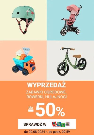 Promocje Dzieci i zabawki w Wrocław | Ekskluzywne okazje de Smyk | 22.07.2024 - 20.08.2024