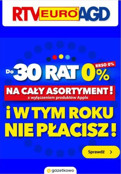 Promocje Elektronika i AGD w Łódź | RTV EURO AGD gazetka de RTV EURO AGD | 24.07.2024 - 30.07.2024