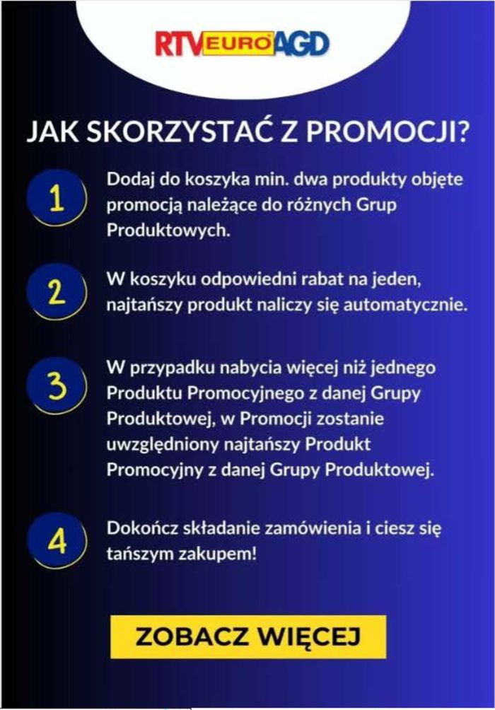 Katalog RTV EURO AGD w: Kraków | Wielo rabaty  | 24.07.2024 - 31.07.2024
