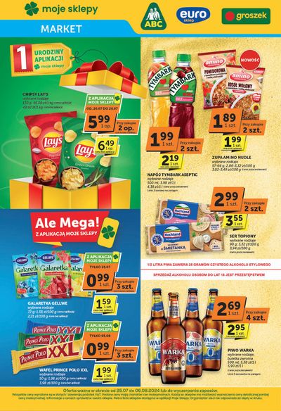 Promocje Supermarkety | Ekskluzywne oferty dla naszych klientów de Euro Sklep | 25.07.2024 - 8.08.2024