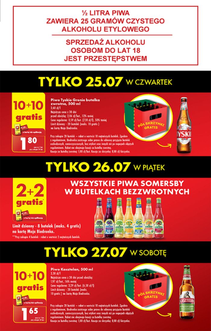 Katalog Biedronka w: Warszawa | Nasze najlepsze oferty dla Ciebie | 25.07.2024 - 8.08.2024