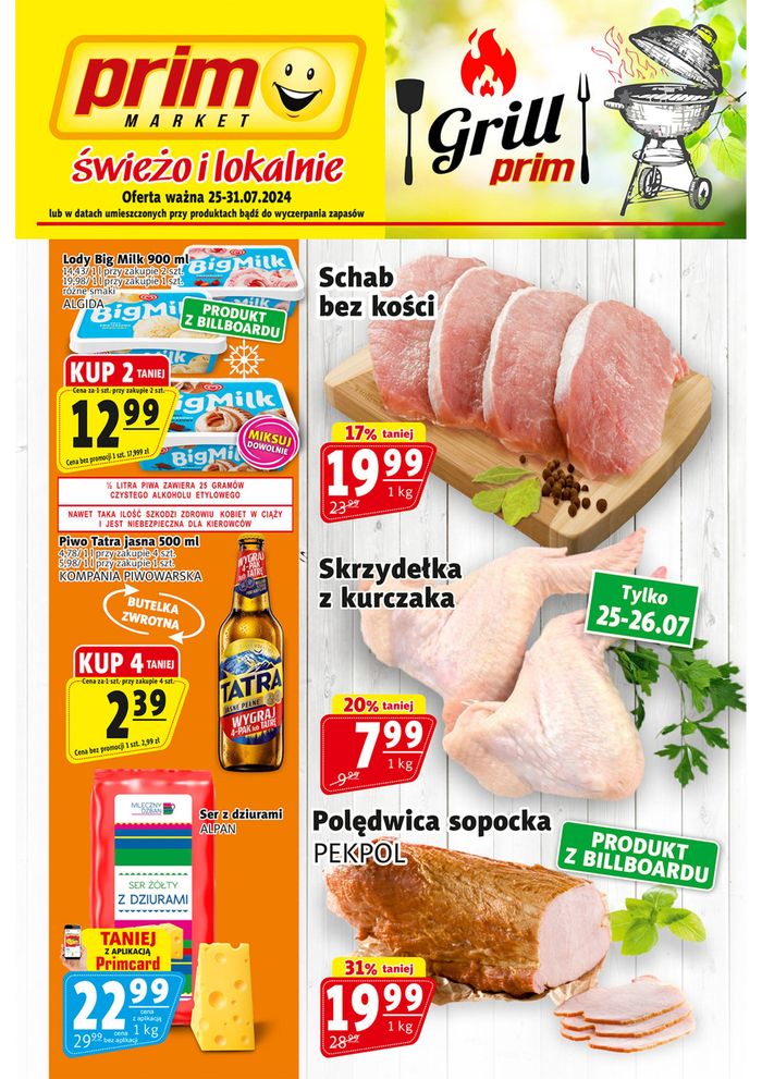 Katalog Prim Market w: Olsztyn | Oferty dla łowców okazji | 25.07.2024 - 31.07.2024