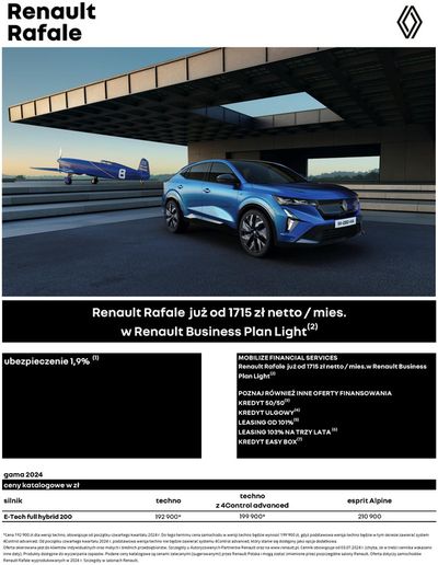 Promocje Samochody, motory i części samochodowe w Poznań | Ekskluzywne okazje de Renault | 26.07.2024 - 26.07.2025