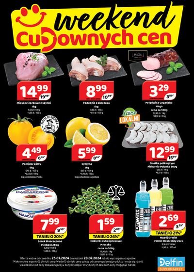Promocje Supermarkety w Bielsko-Biała | Najlepsze oferty dla wszystkich łowców okazji de Delfin | 26.07.2024 - 9.08.2024
