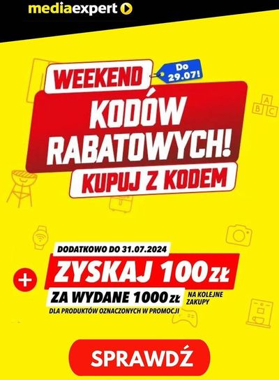 Promocje Elektronika i AGD w Warszawa | Media Expert gazetka de Media Expert | 27.07.2024 - 10.08.2024