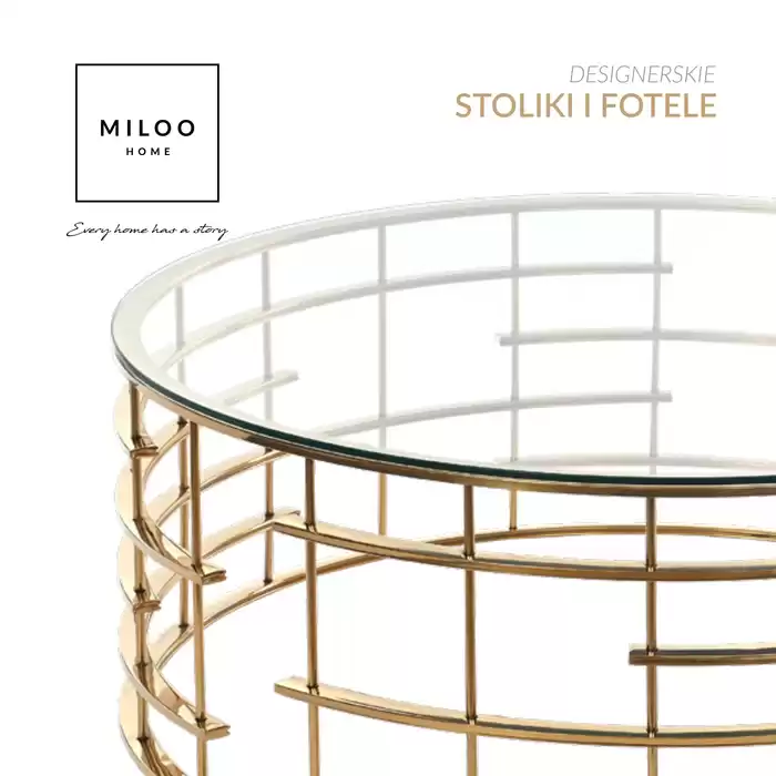 Katalog Miloo | STOLIKI I FOTELE Stoliki i fotele  | 28.08.2024 - 31.12.2024