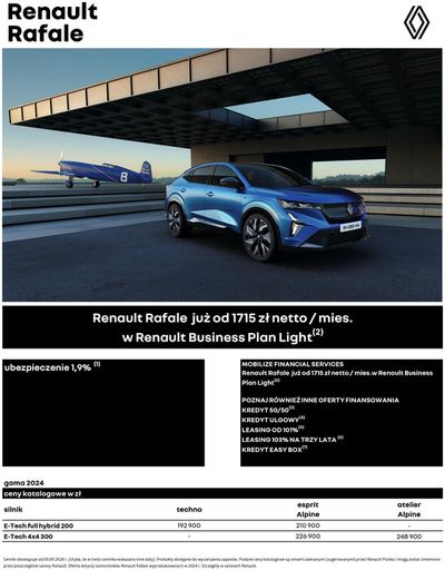 Katalog Renault w: Bytom | Ekskluzywne okazje | 4.09.2024 - 4.09.2025